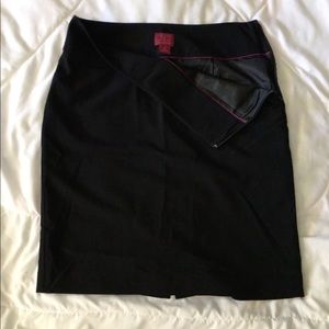 212 black pencil skirt, size 10